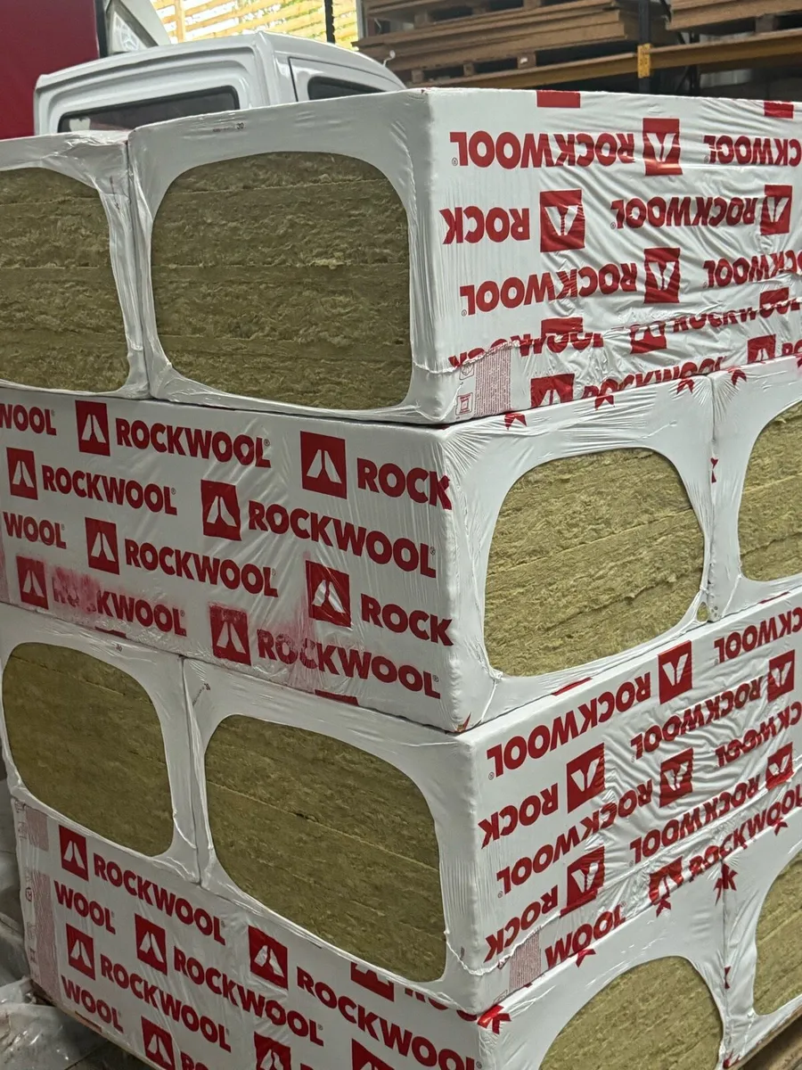 ROCKWOOL EXTERNAL INSULATION 1200x600x100 - Image 1