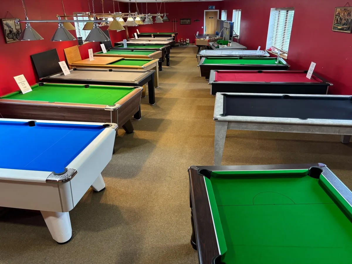 New Pool Tables - Image 1