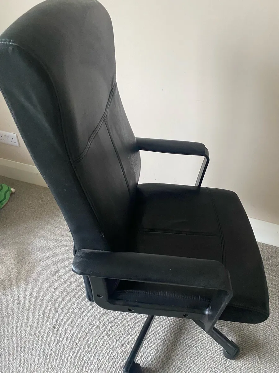 IKEA MILLBERGET Swivel chair, Murum black - Image 3