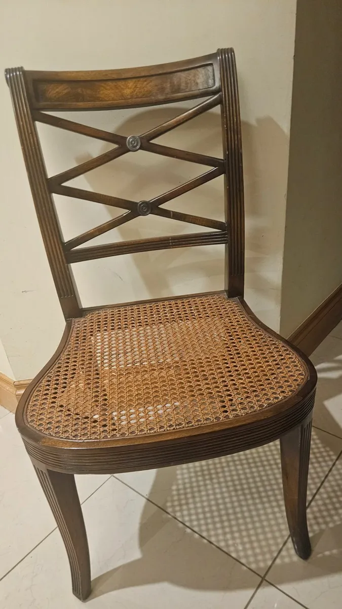 6ft Dining Table and 8 Chairs - Image 2