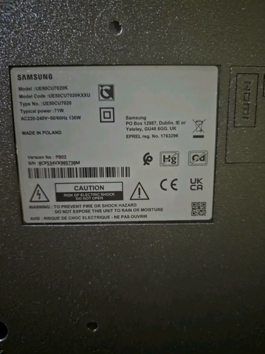 Samsung UE50CU7020K - Image 2