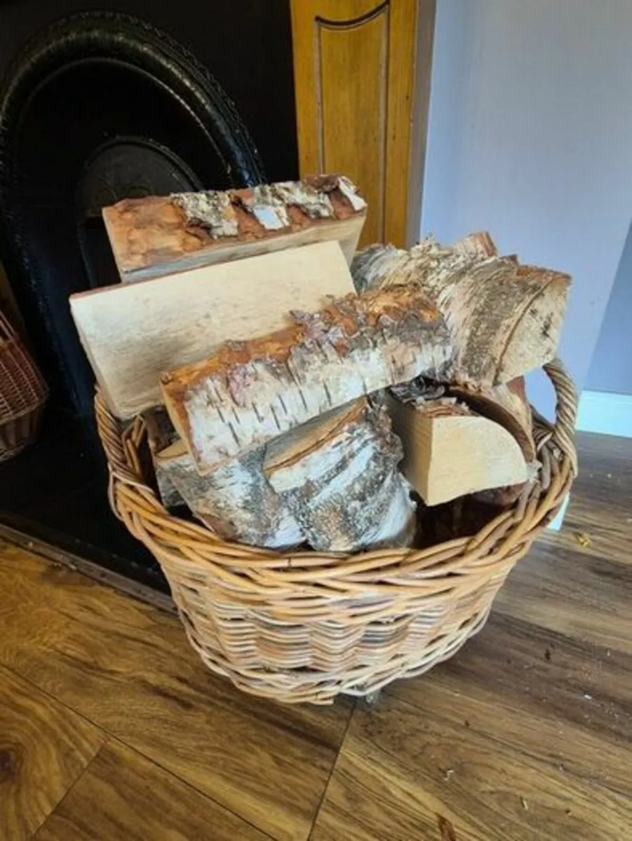 Kiln Dried Hardwood Birch Logs 10kg Free Delivery! - Image 4