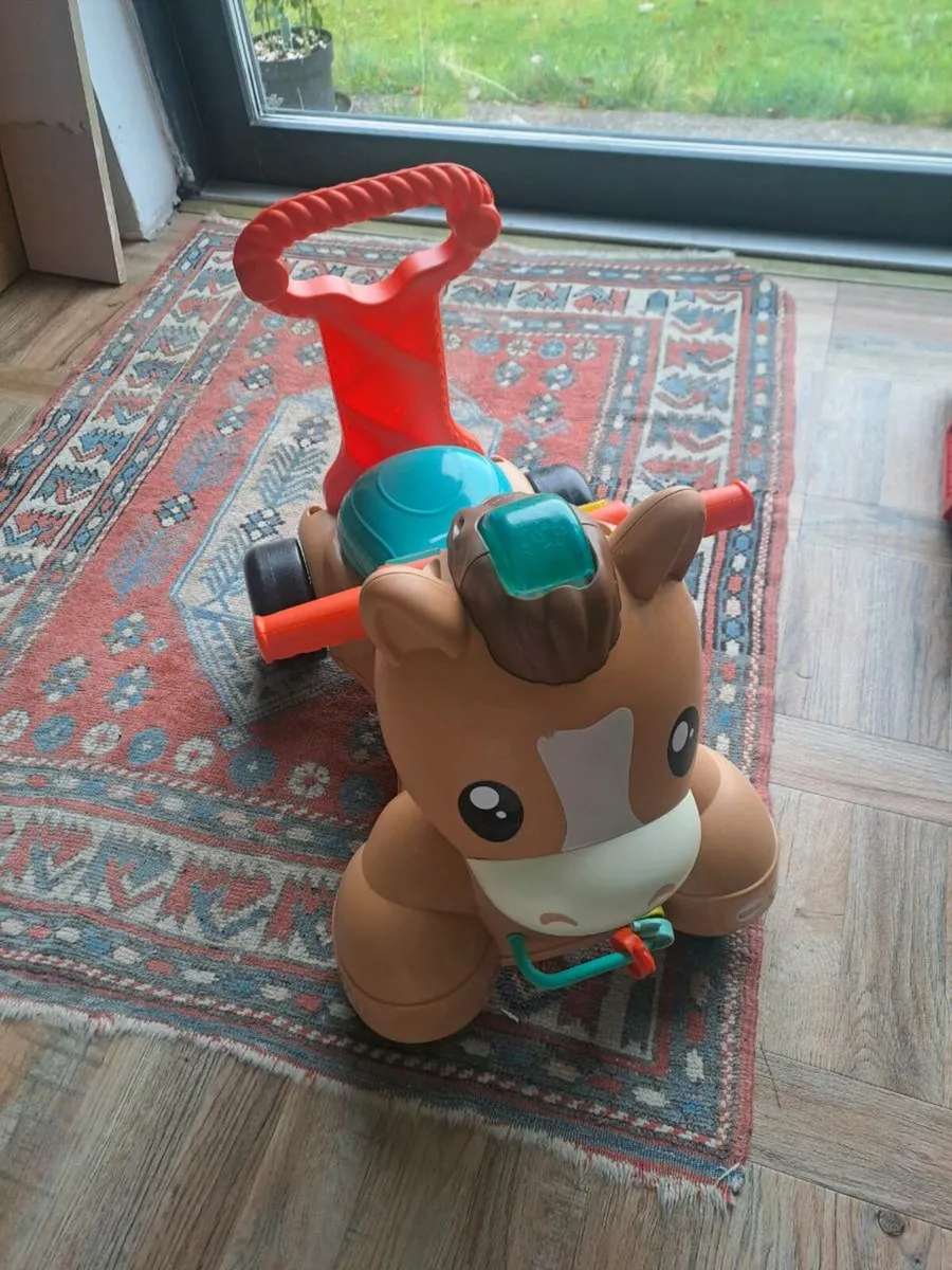 Fisher price Walk Bounce and Ride Poney - Image 2
