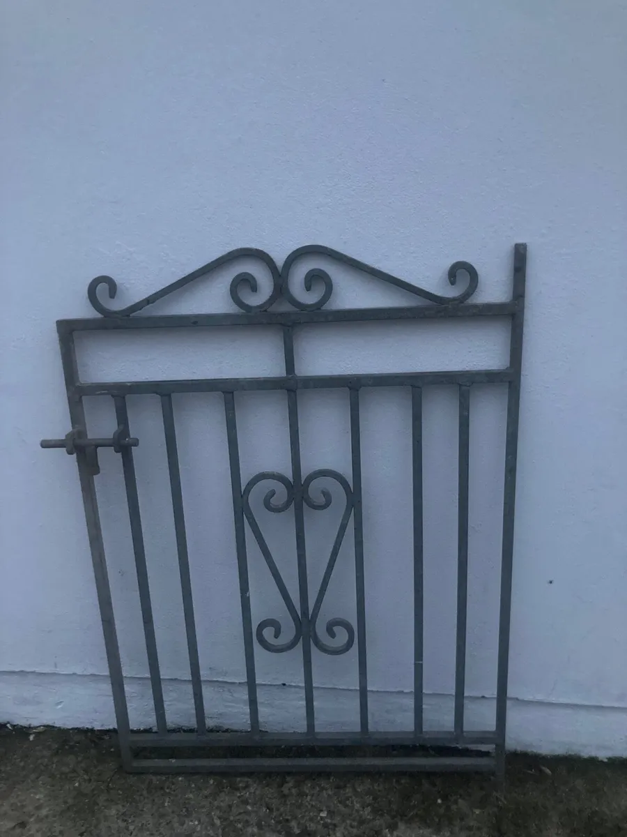 Wrought iron gate - Image 1