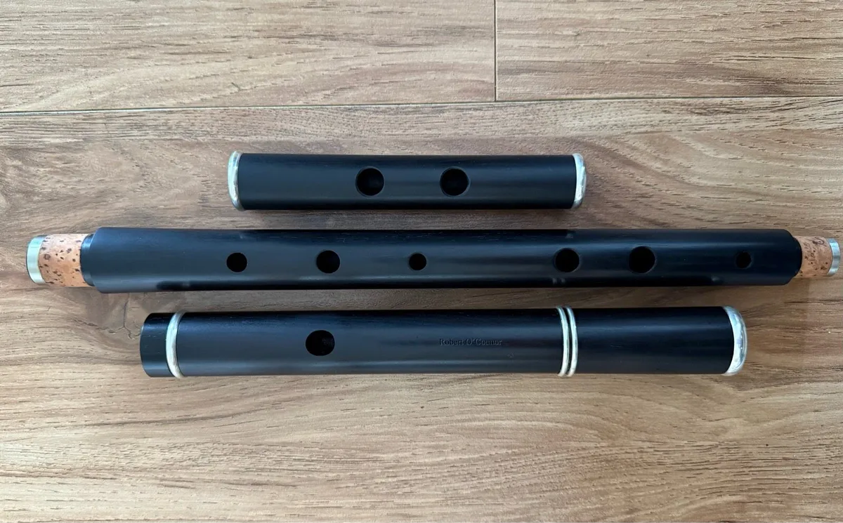 New Trad Irish Wooden Flute - Image 3