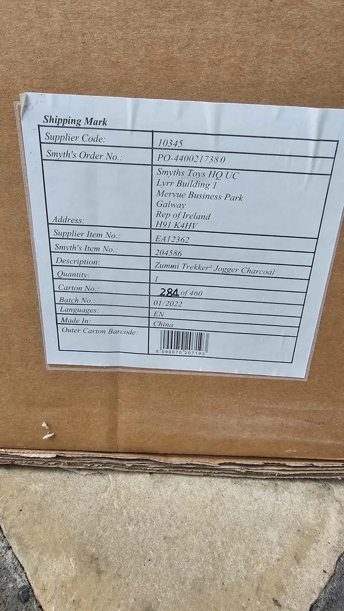 Zummi trekker 2 jogger stroller - Image 1