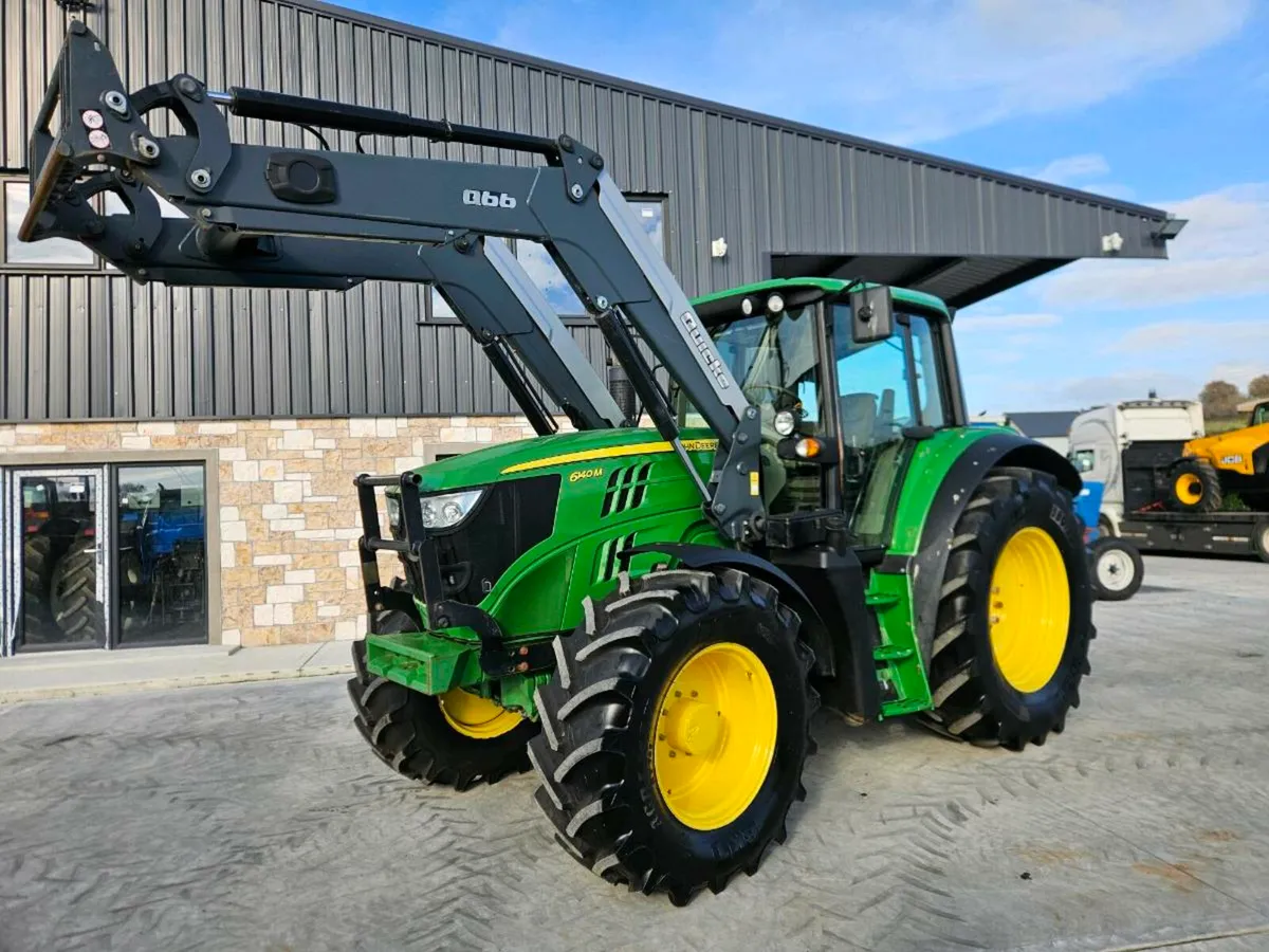 John Deere 6140 M with Quicke loader - Image 2