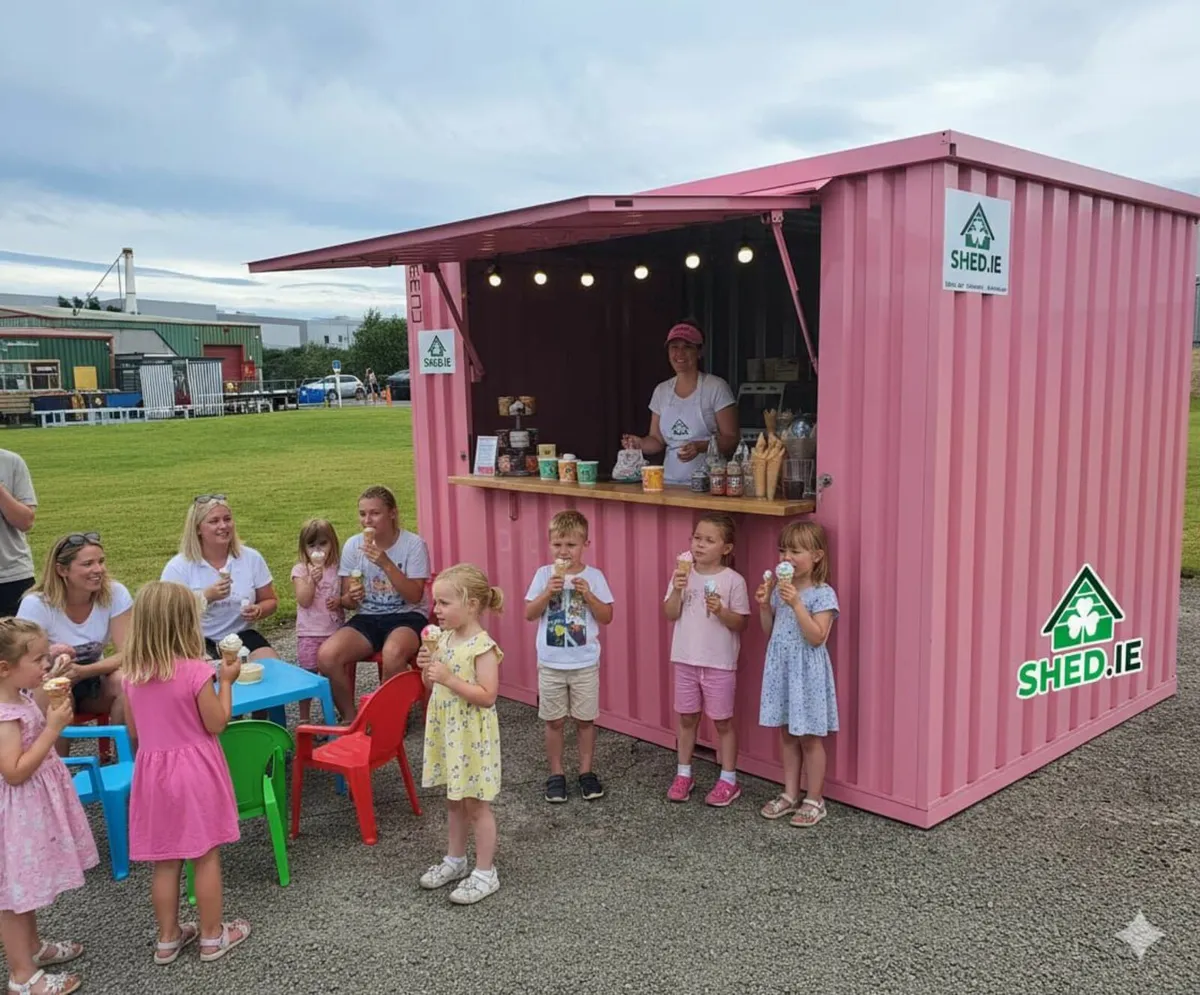 Kiosk, coffee kiosk, bar container, ice cream bar - Image 4