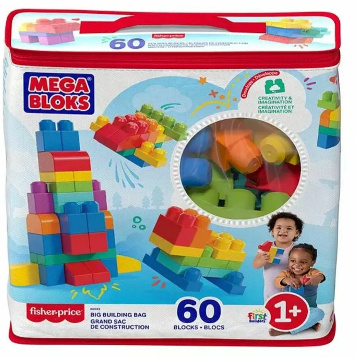 Mega blocks train and wagon - Image 2