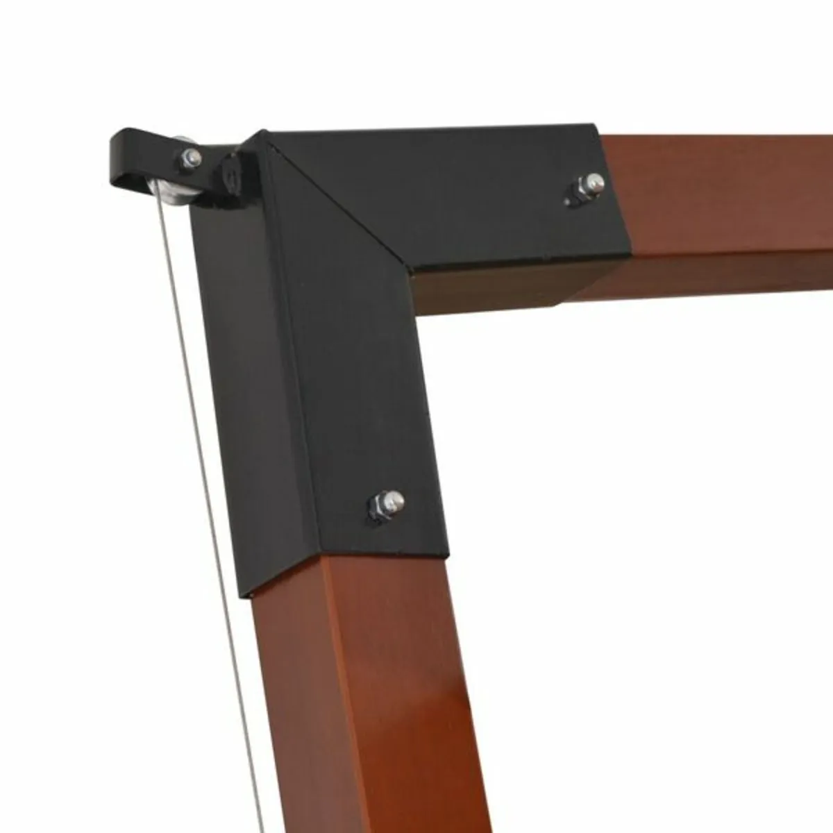 Cantilever Garden Parasol with Wooden Pole 400x300 - Image 4