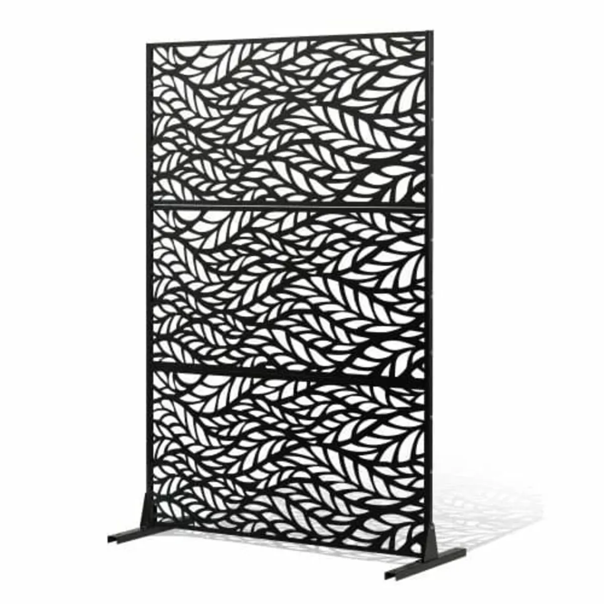 Metal Privacy Screen, 47" W x 72" H, Outdoor Priva - Image 1