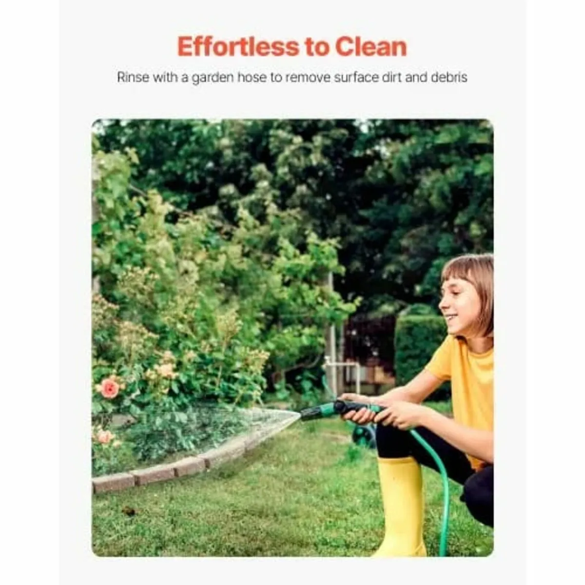 Faux Stone Landscape Edging, 46.4 x 2.2 in Realist - Image 4