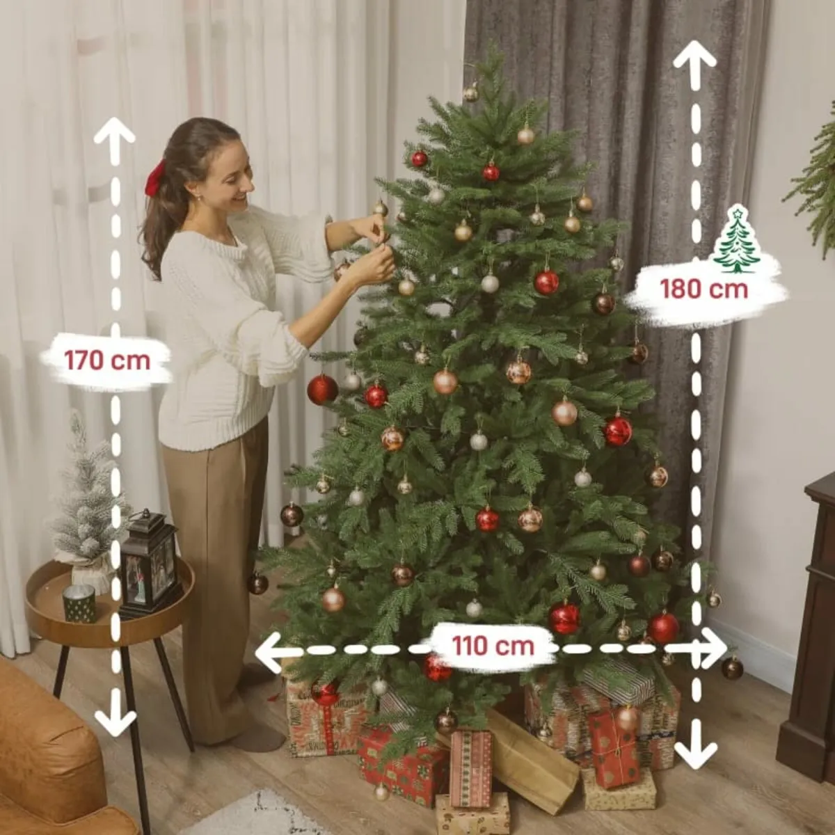 Realistic Artificial Christmas Tree — Auto-Open Br - Image 2
