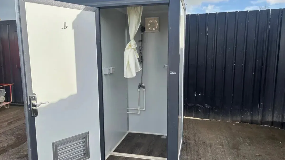 New Double Shower Unit – Self-Contained - Image 3