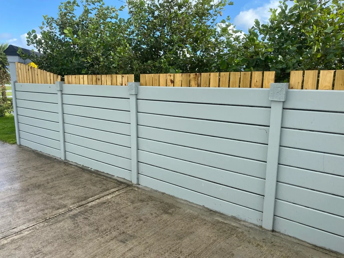 Concrete fencing - Image 3