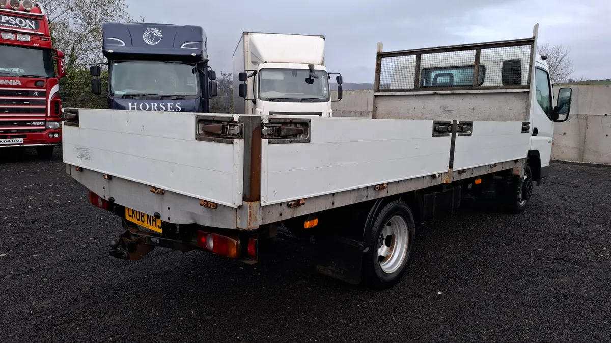 2008 Mitsubishi Fuso Canter 3C11 , Drop Side Flat - Image 4
