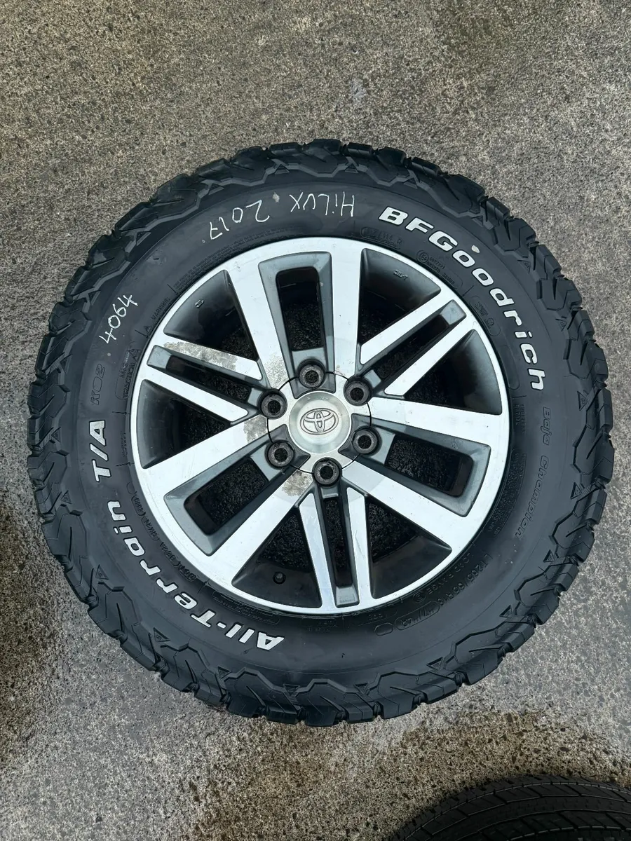 HILUX 2018 18" ALLOY WHEELS - Image 3