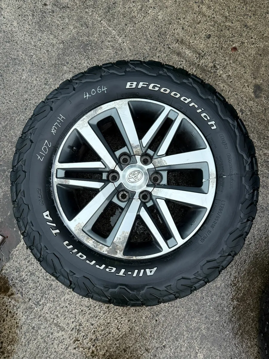 HILUX 2018 18" ALLOY WHEELS - Image 1