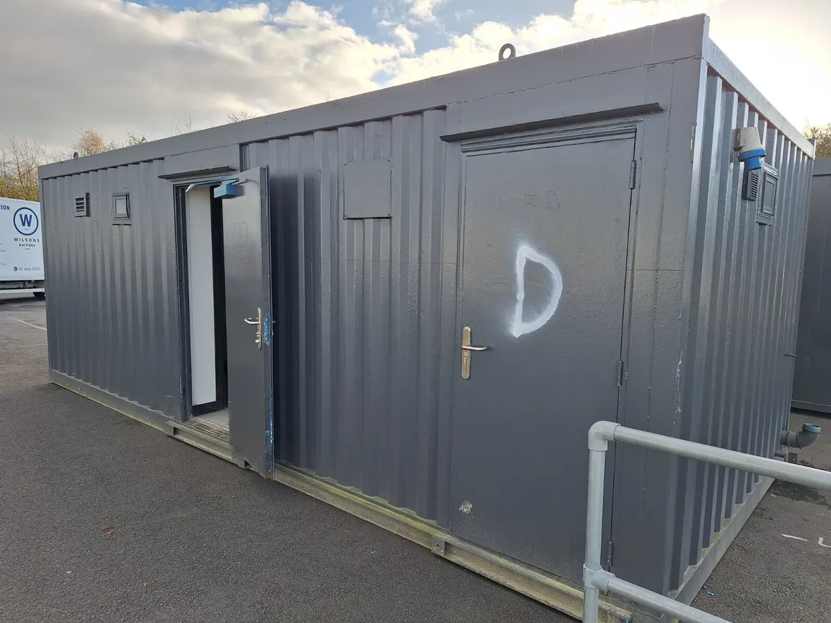 Approx: 22 x 10 Toilet Block Container For Auction - Image 1