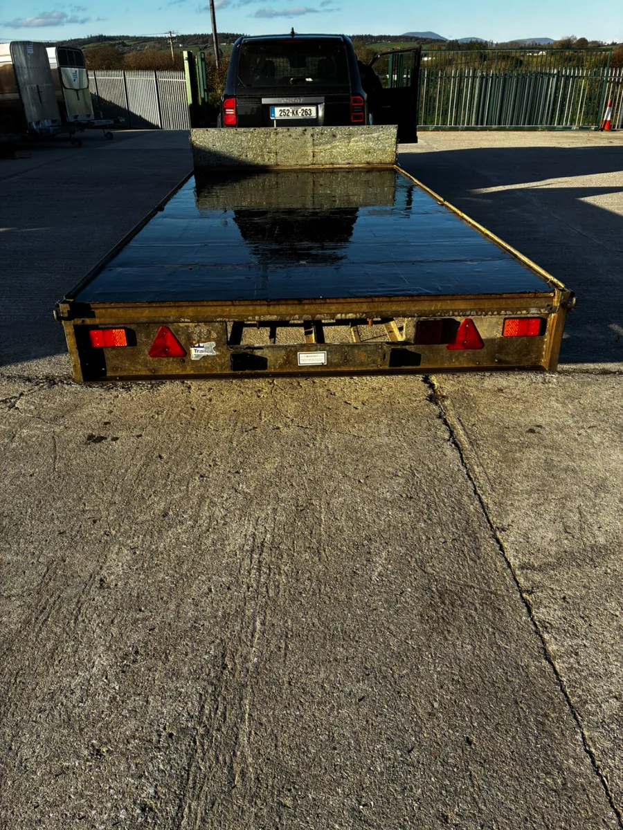 14ft Ifor Williams flat bed - Image 4