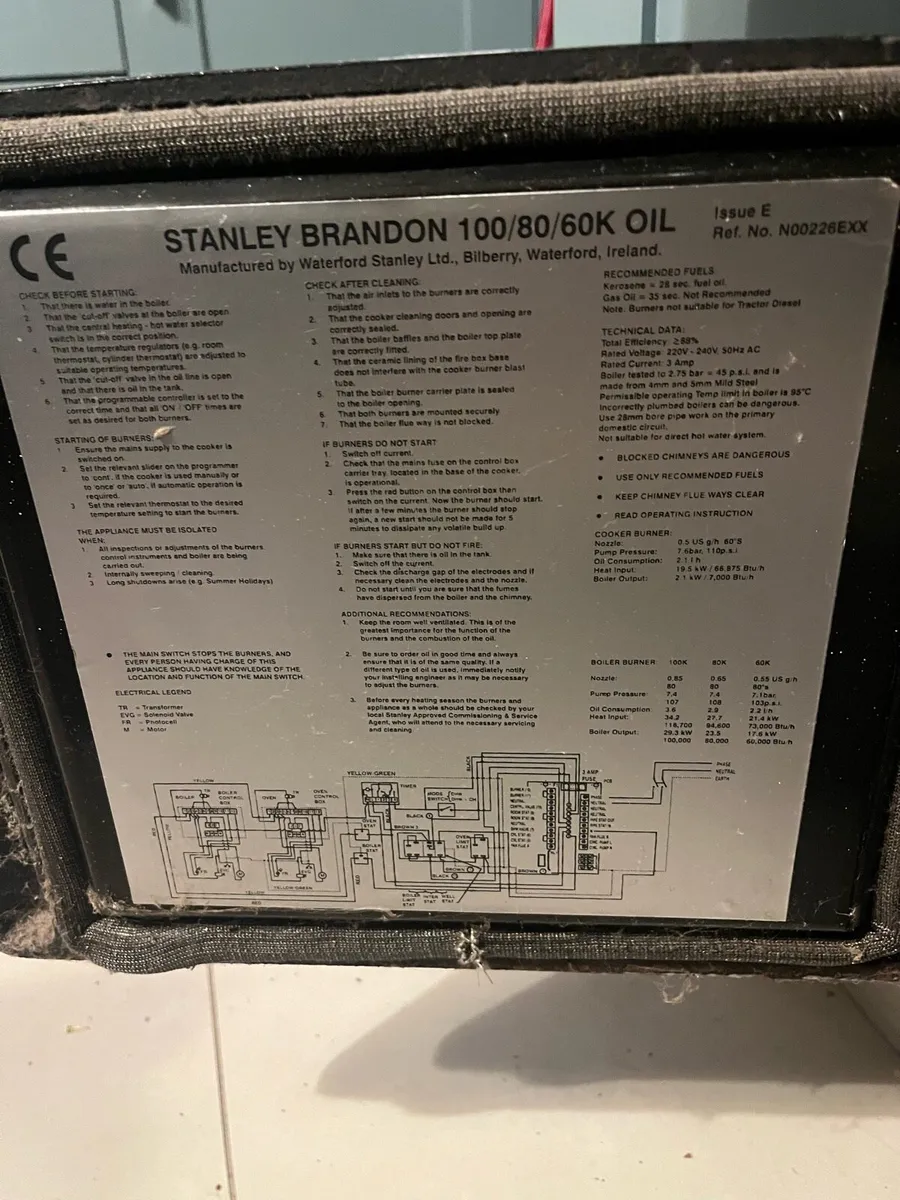 Stanley Brandon Oil range 100000 BTU - Image 4