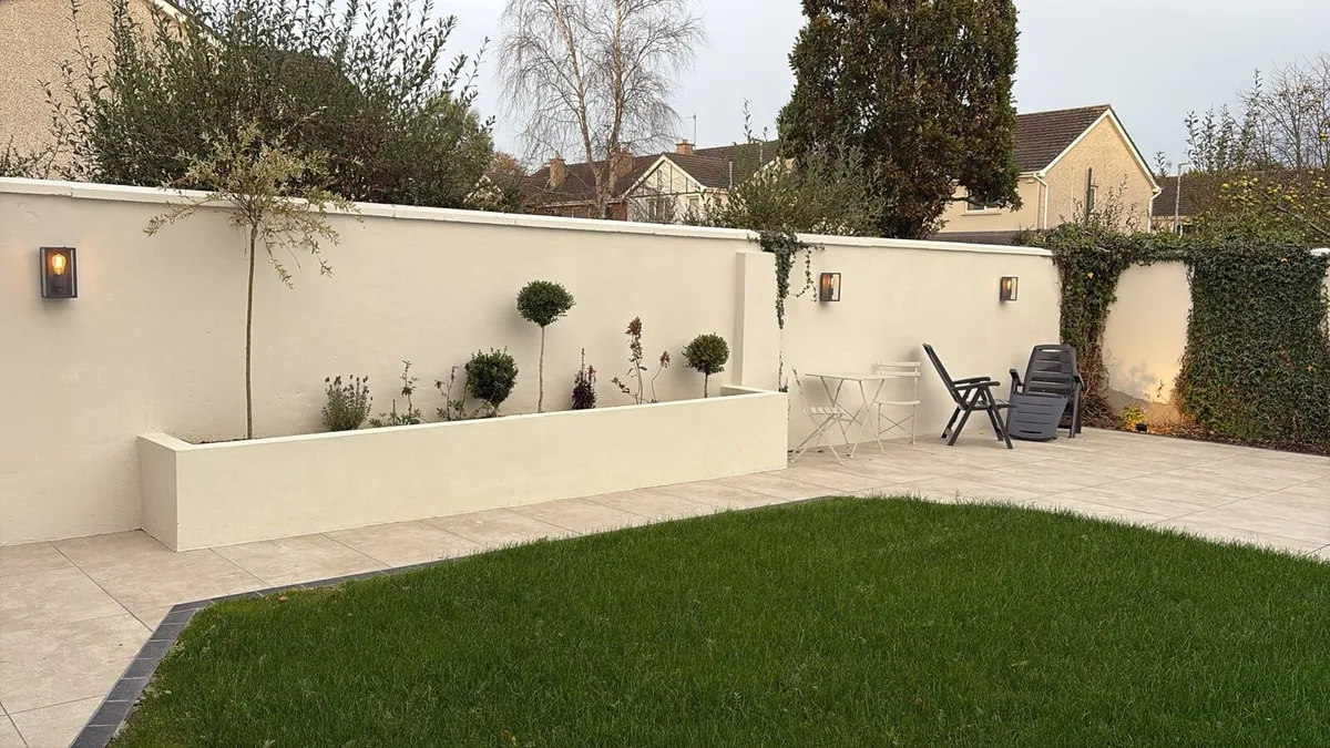 Porcelain tiling, Garden renovation, bricklaying - Image 2