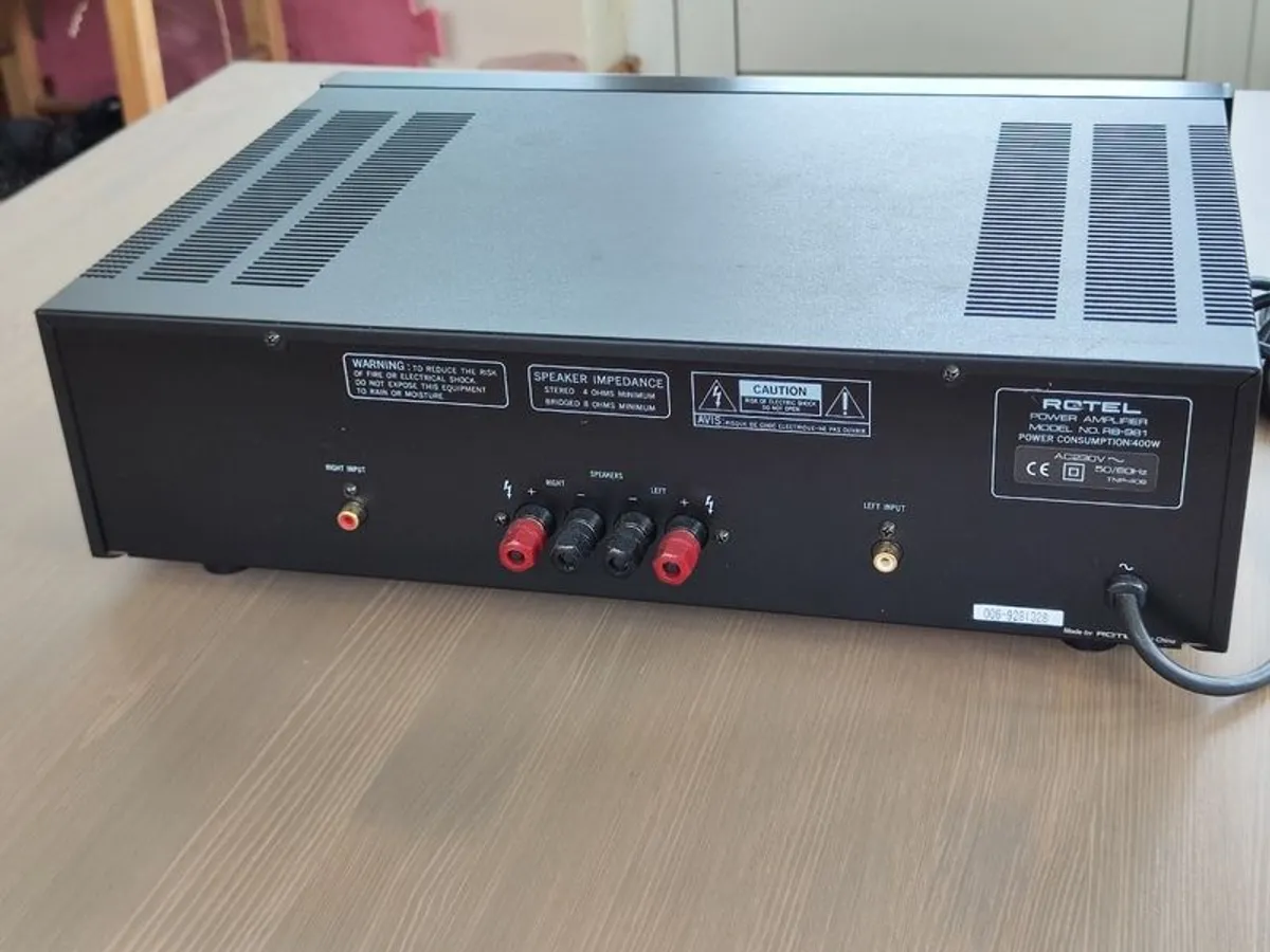 Rotel RB-981 - Image 3