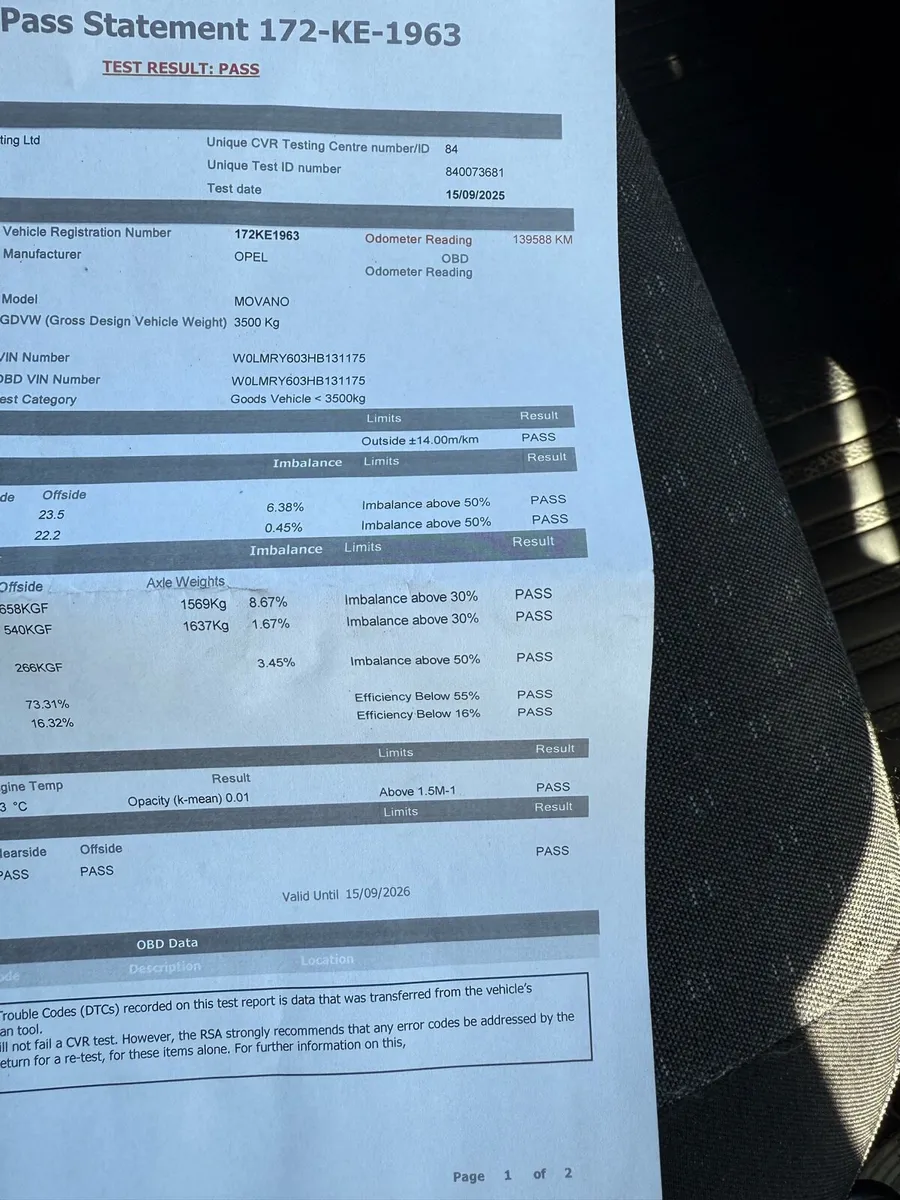 Opel Van Mounted  Hoist - Image 3