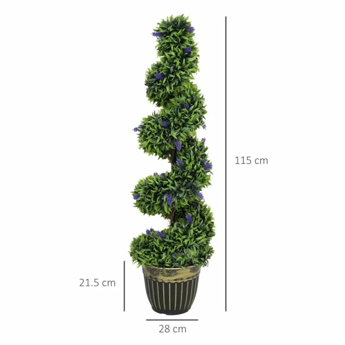 Set of Two 115cm Artificial Lavender Trees

Featur - Image 3
