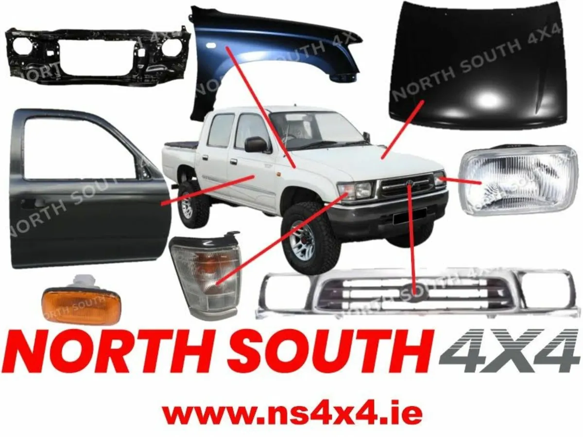 Toyota Hilux Parts 1997 to 2005 - Image 4