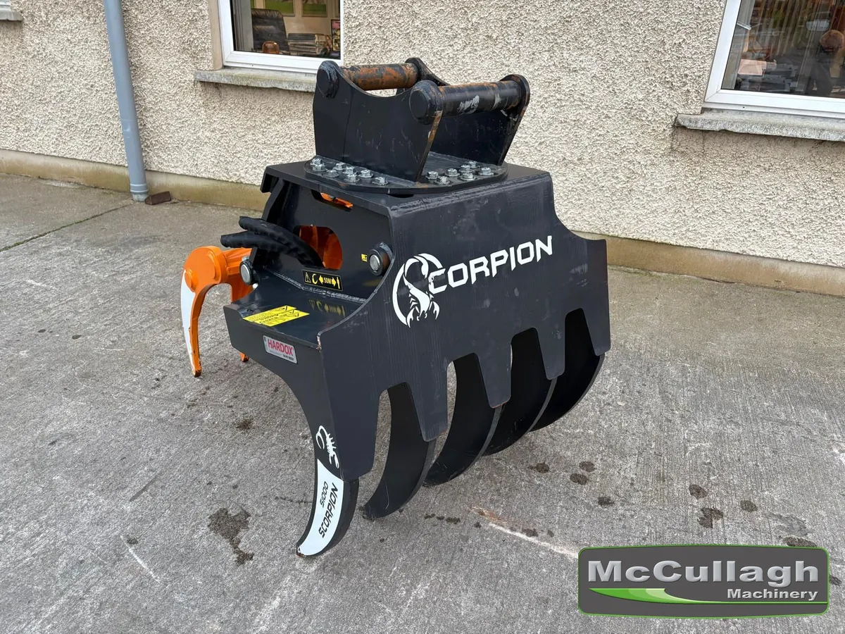 New MDE Scorpion S1000 Excavator Grab - Image 2