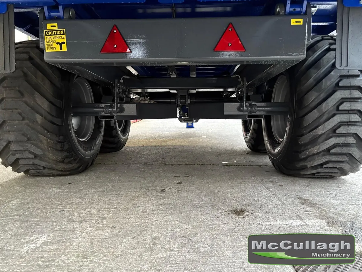 New Kenwell 14×8 Heavy Duty Dropside Trailer - Image 3