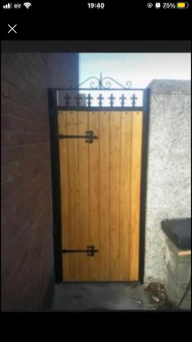 Steel frame side gates - Image 4