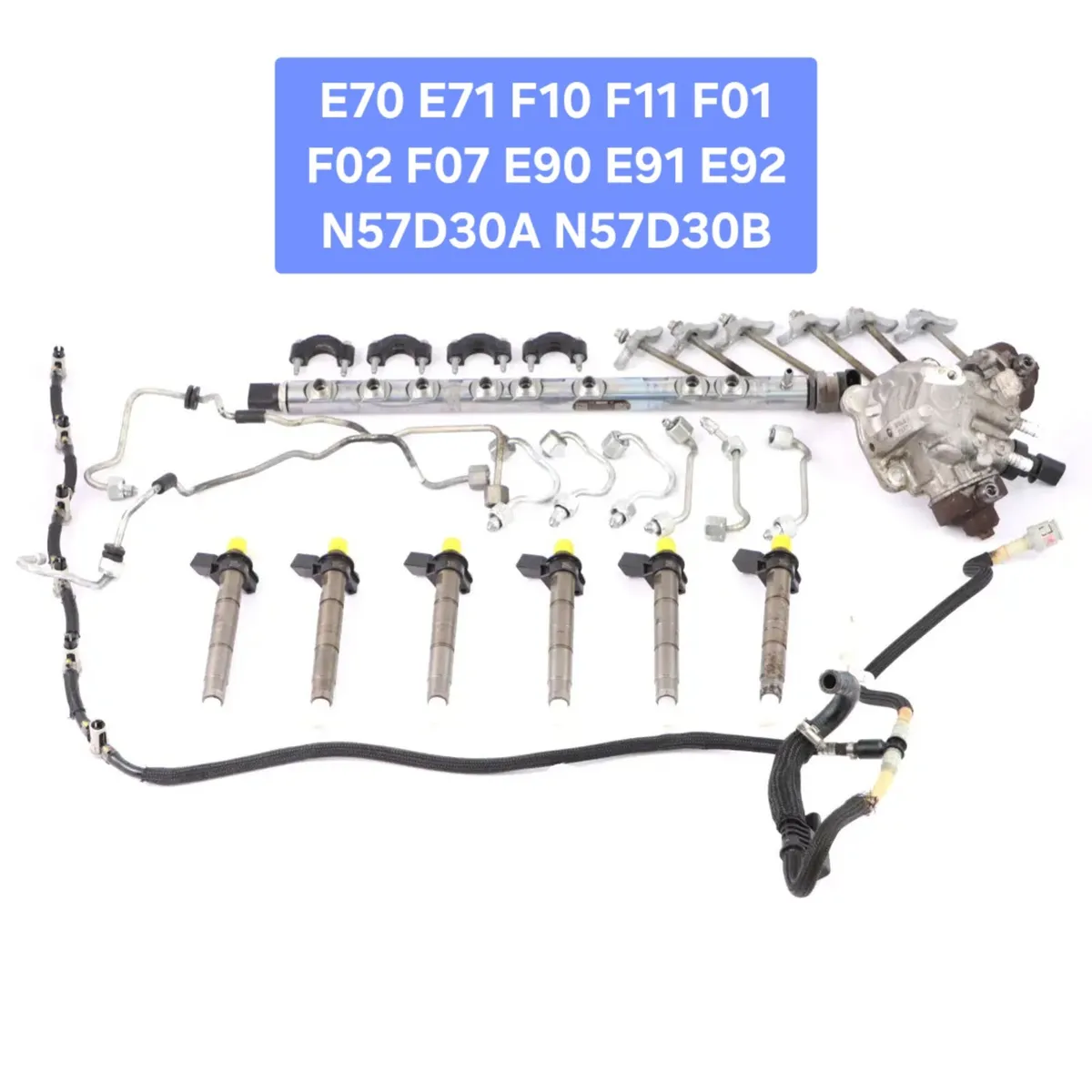 BMW F E SERIE FUEL TANK FUEL SYSTEM INJECTORS HPFP - Image 3