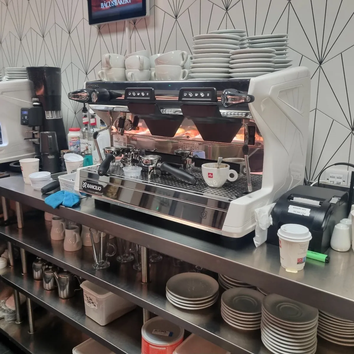 Rancilio Classe 5 Tall cup coffee machine - Image 3