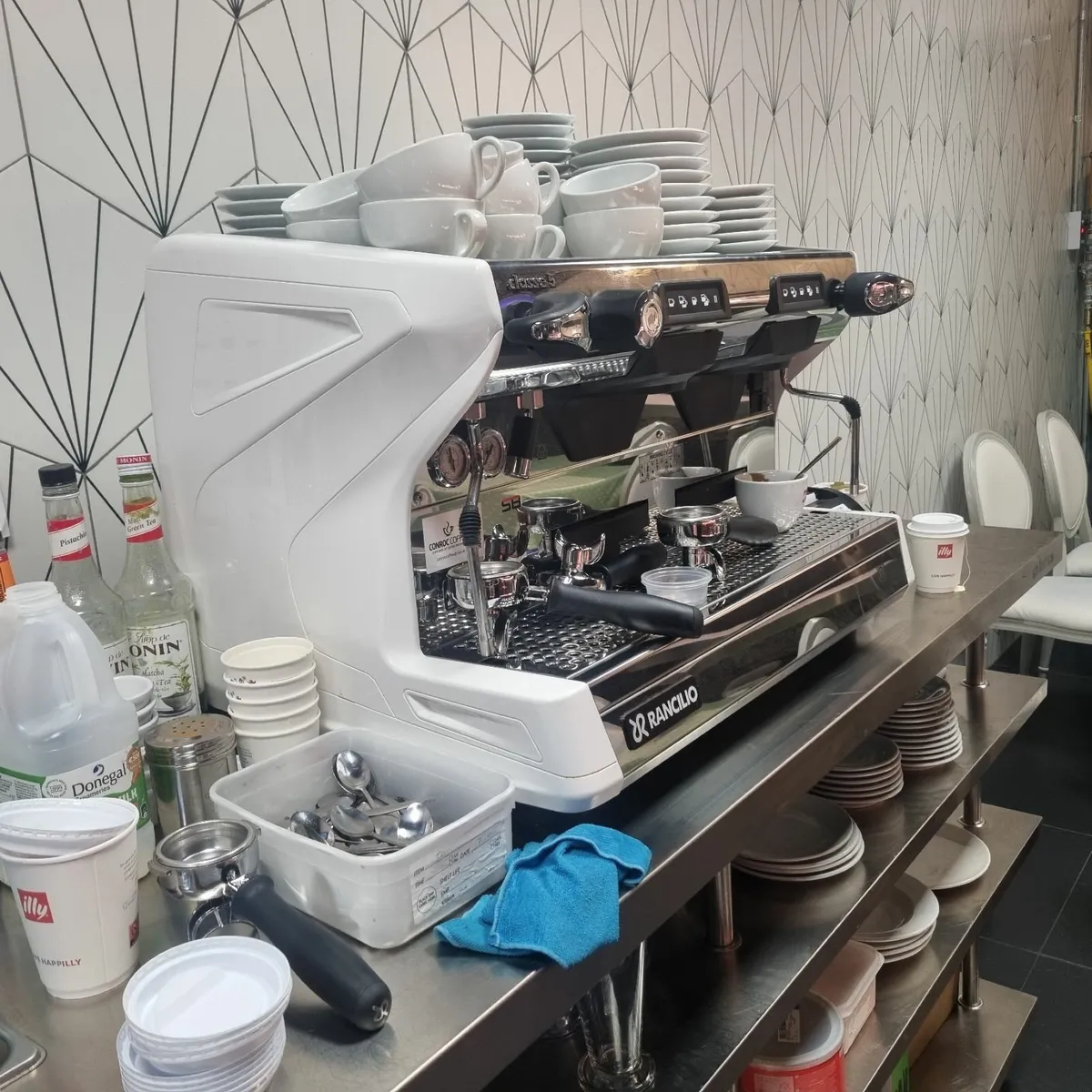 Rancilio Classe 5 Tall cup coffee machine - Image 2