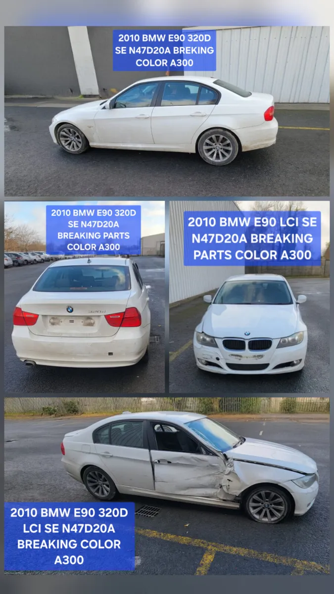 2010 BMW E90 320D LCI SE BREAKING PARTS N47D20A A3 - Image 1