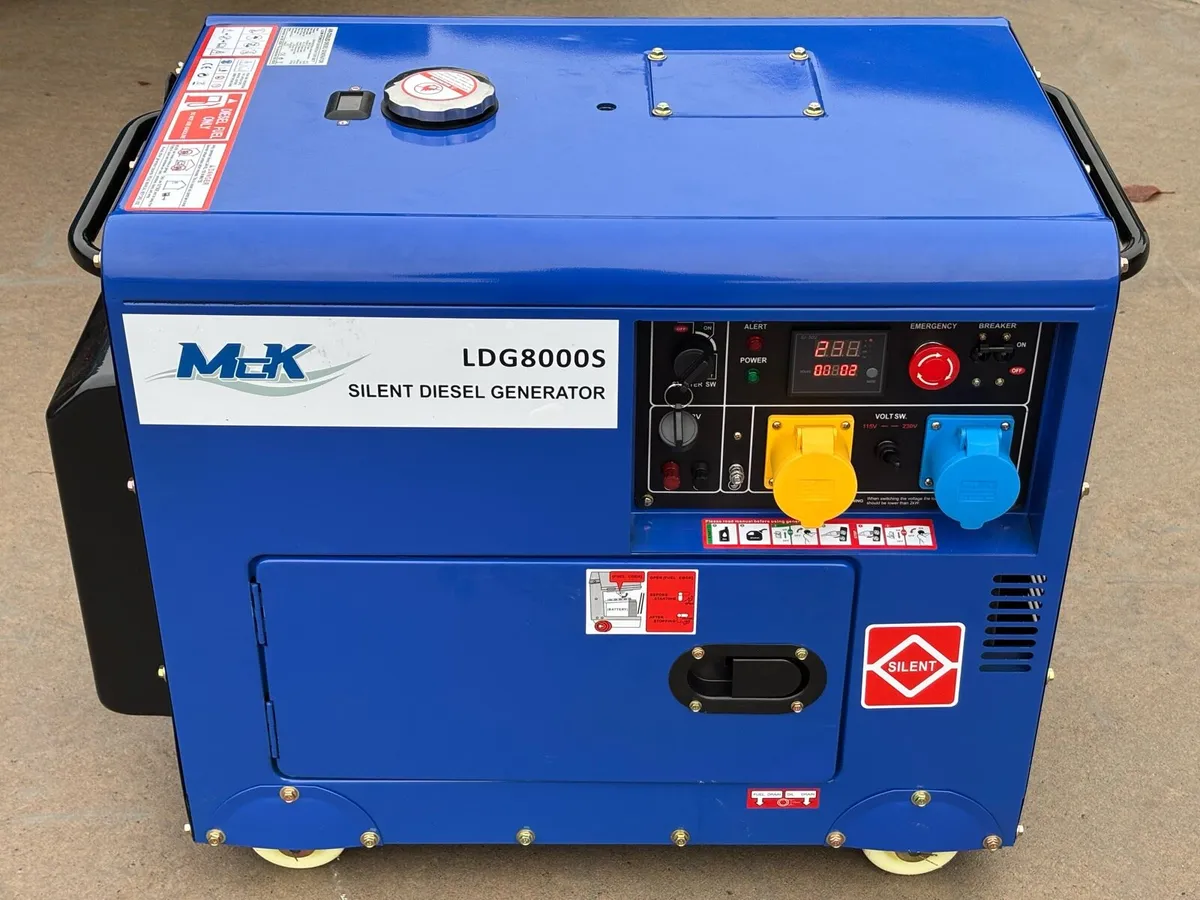 MCK 8KVA SILENT Diesel Long Run - Image 4