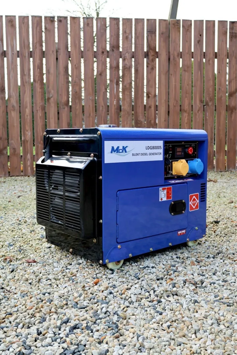 MCK 8KVA SILENT Diesel Long Run - Image 1