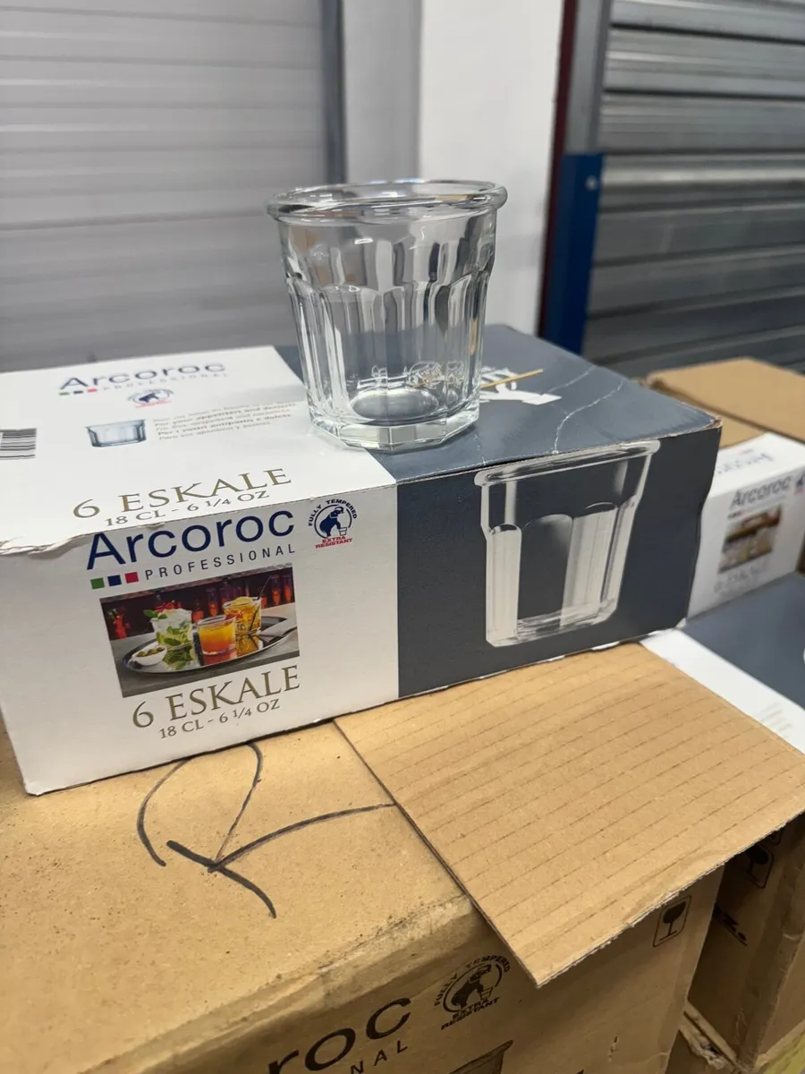Glass Tumblers 180ml (130 in total) - Image 2