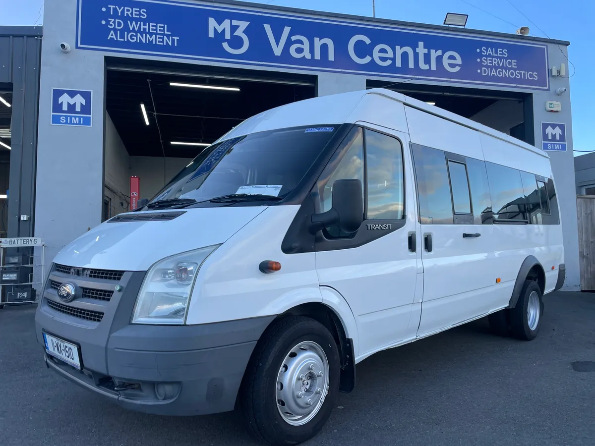 2011 FORD TRANSIT  17 SEATS BUS 2.4 115PS L3 5DR - Image 1