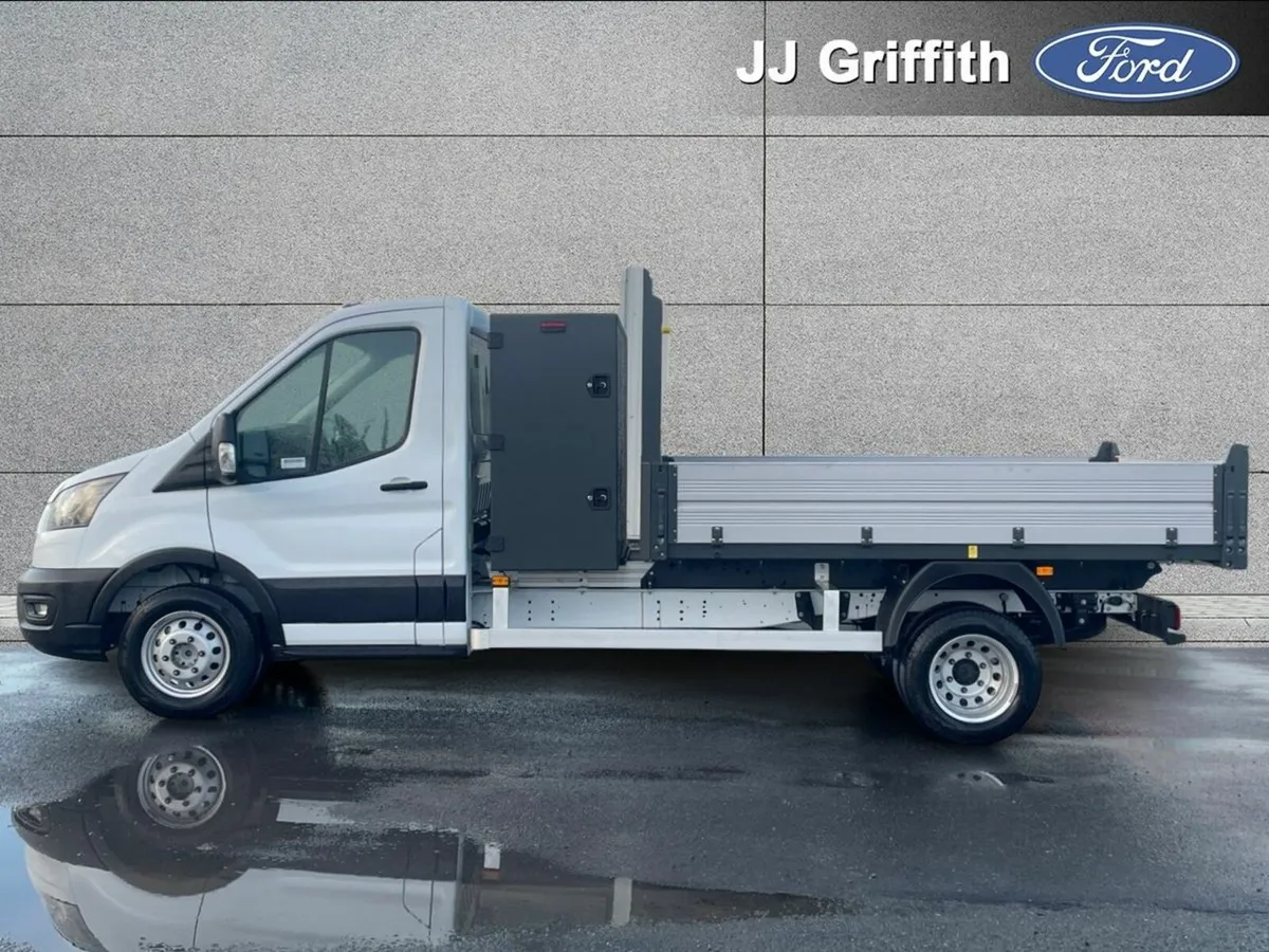 Ford Transit LEADER CHASSIS CAB TIPPER & TOOL BOX - Image 3