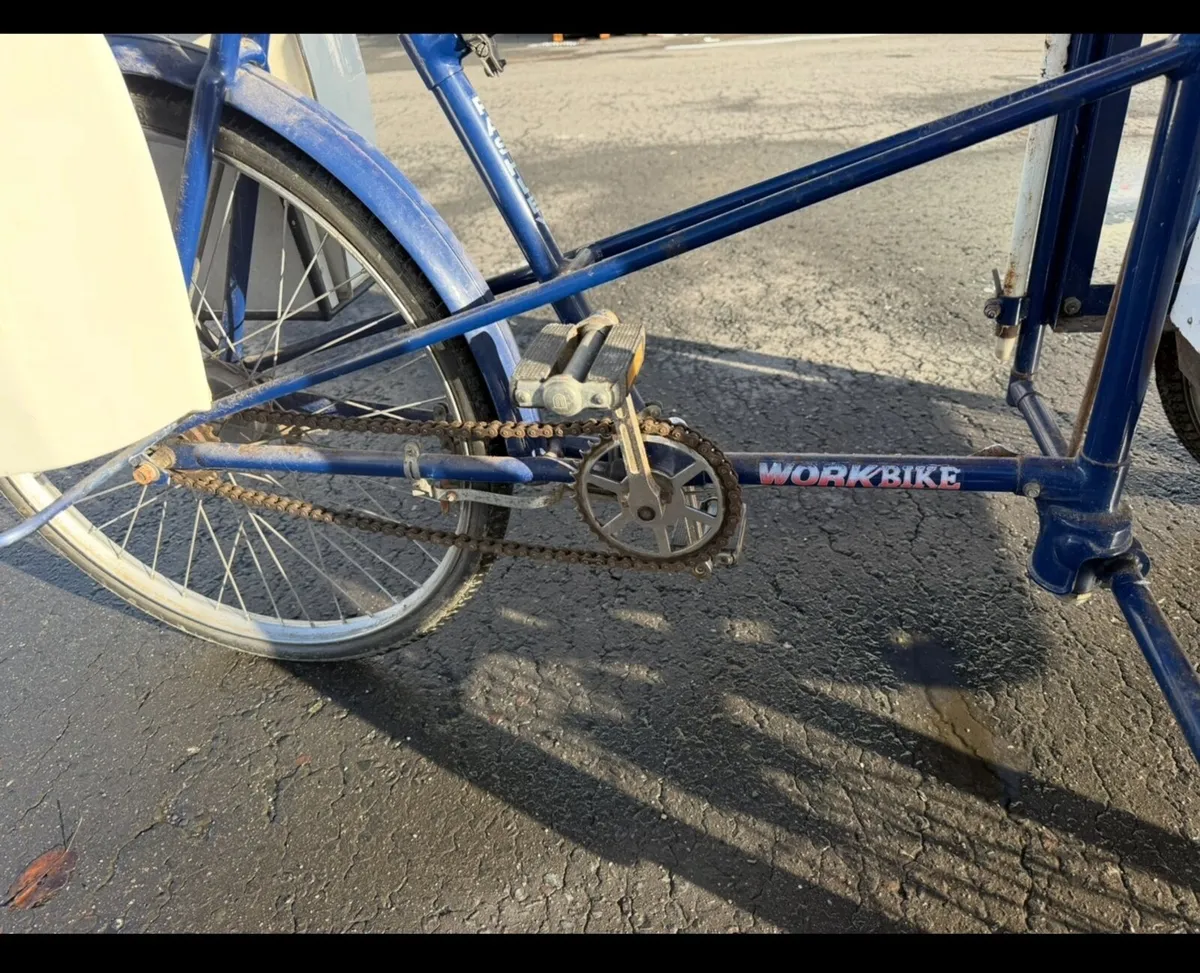 Pashley  Ice cream work Bike c/w; cooling box - Image 4