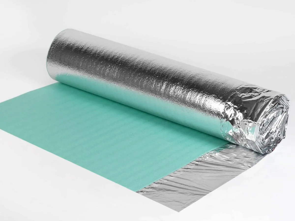 Foam Roll with Silver Foil Lining - 3mm - Image 1
