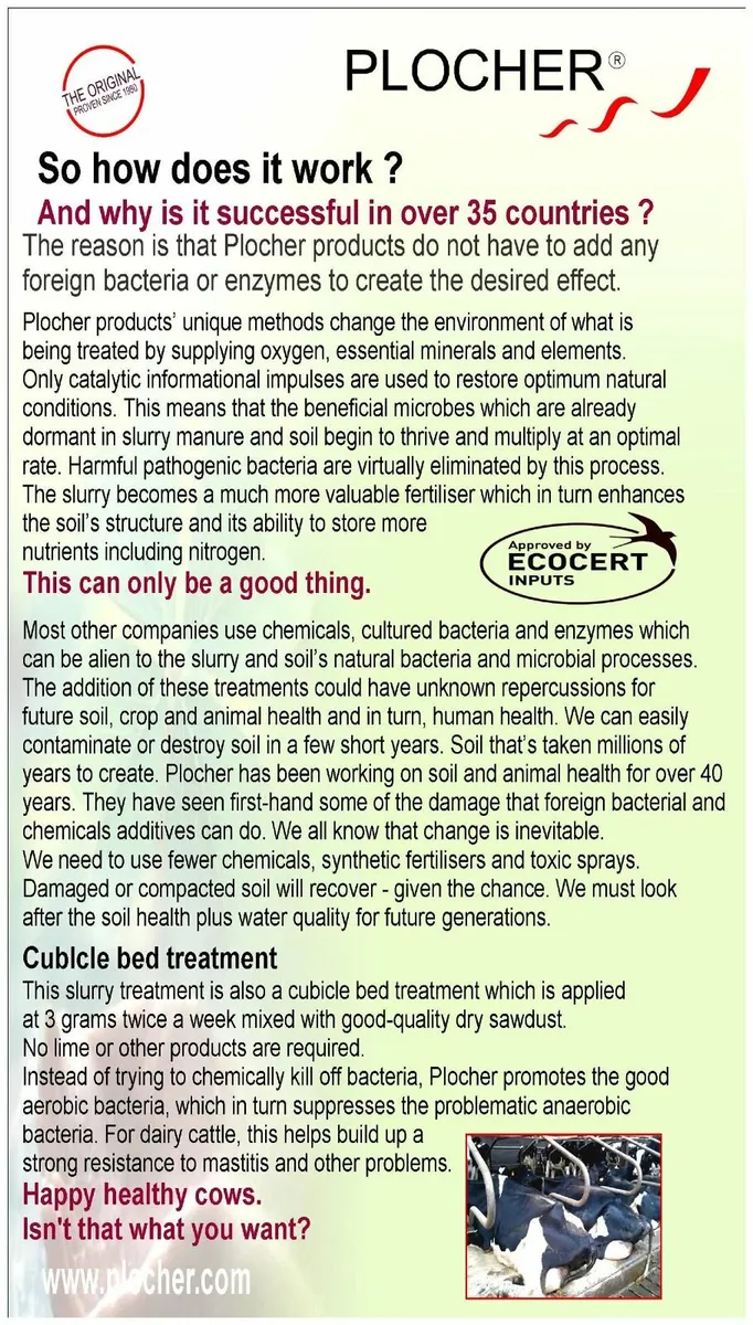 Plocher Slurry Treatment Additive - Image 2
