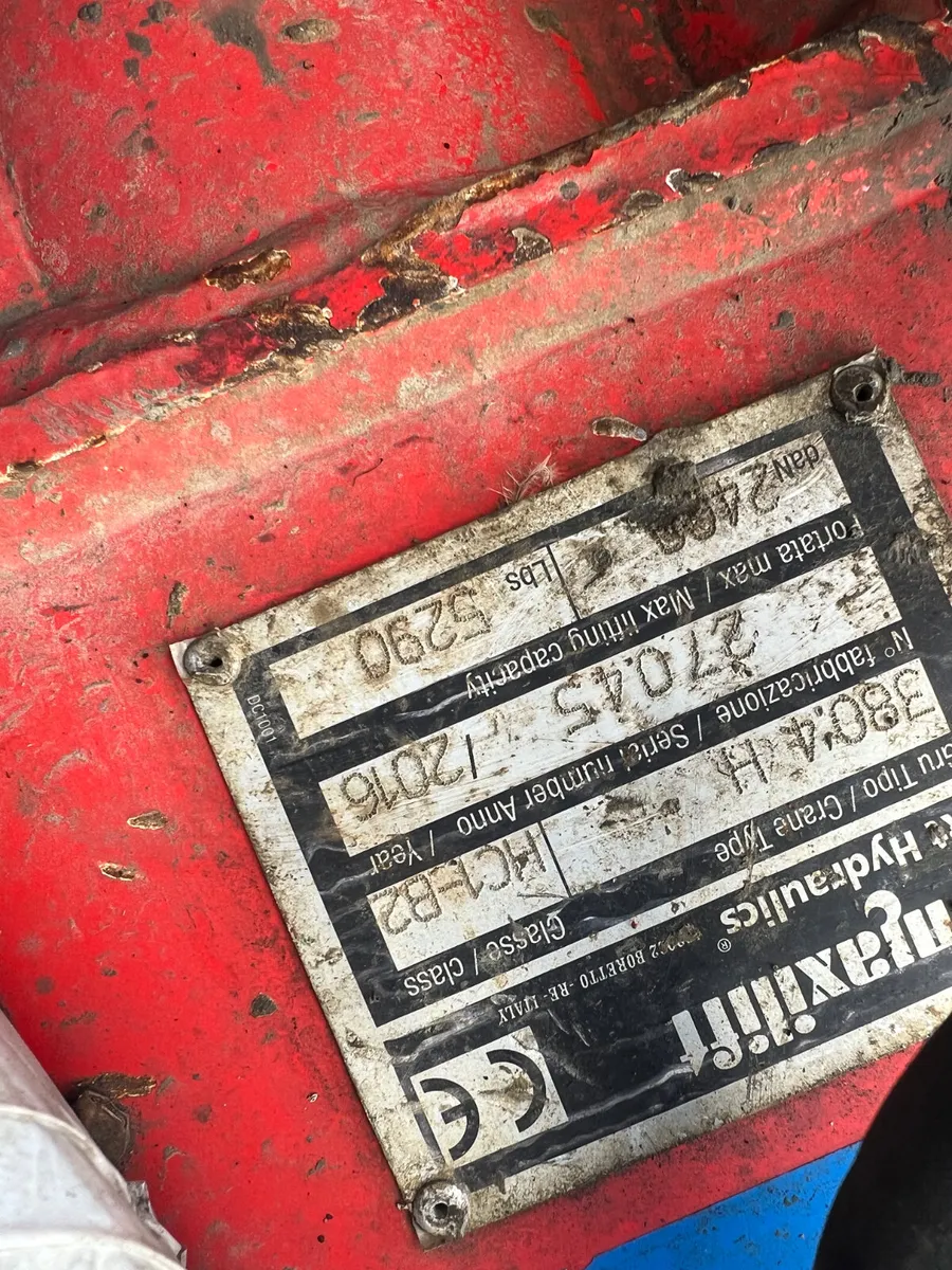 MAXILIFT 380.4 LME PENESTAIL CRANE - Image 4