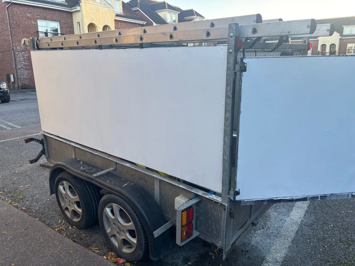 Power Washer & 6x3ft double axel trailer - Image 2