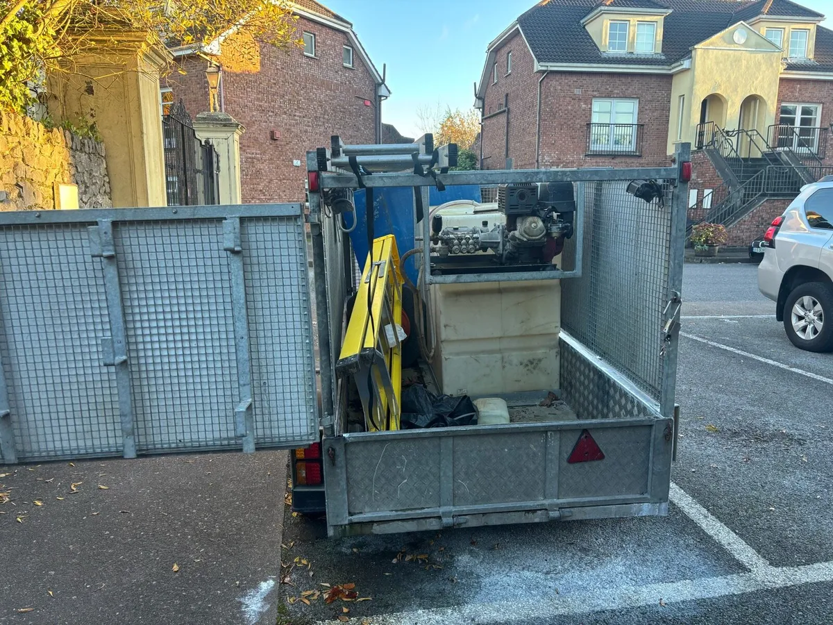 Power Washer & 6x3ft double axel trailer - Image 3