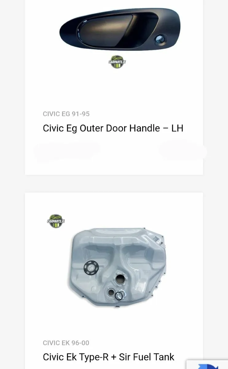 Honda Civic EG6/EK9/SIR/TypeR/Vti/ Vtec- 1995,1998 - Image 2