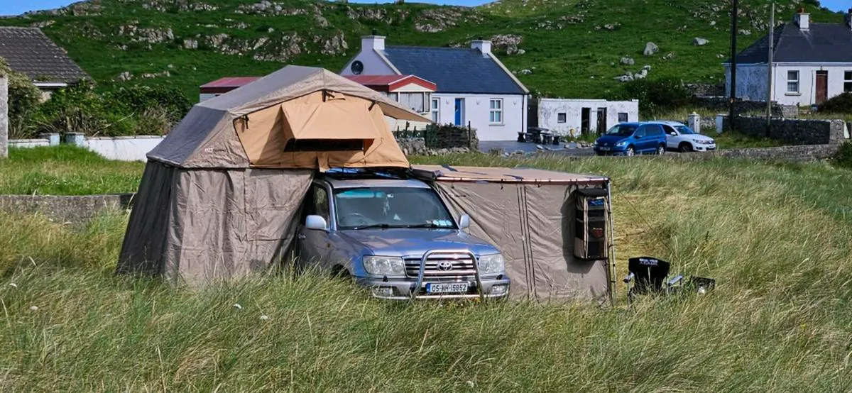 ARB Rooftent and Deluxe Awing Set-Up - Image 1